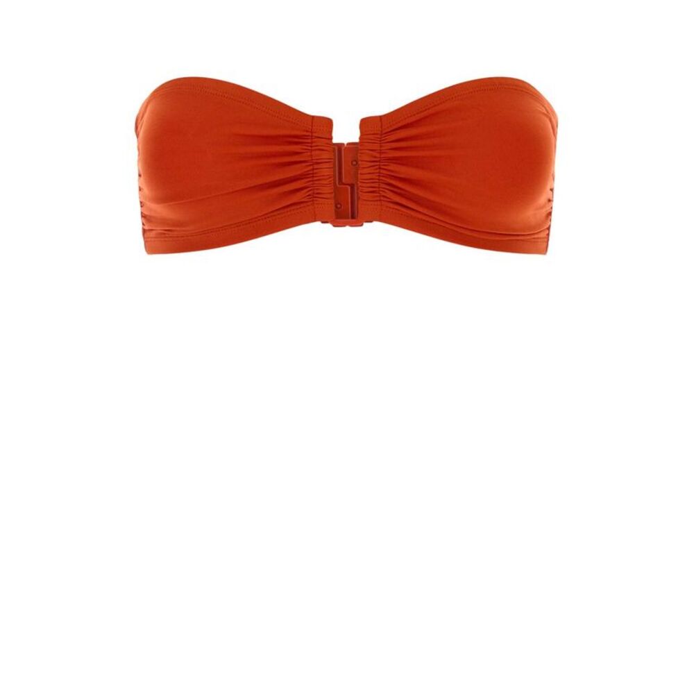 Eres Women Coral Stretch Nylon Show Bikini Top